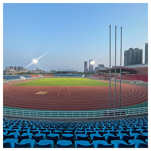 河北杭州电子科技大学混合型塑胶跑道