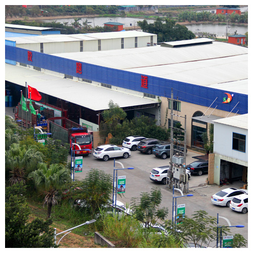 河北塑胶跑道生产基地俯瞰图